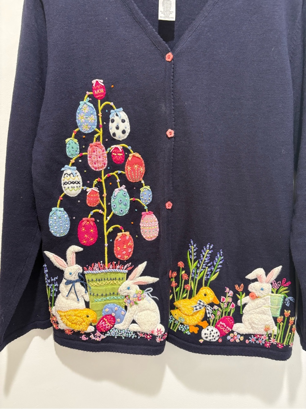 Quacker Factory Button Front Cardigan - Picture 4 of 7